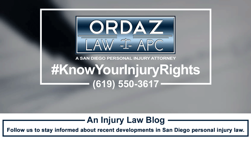 Insurance in Personal Injury Trials, Ordaz Law, APC